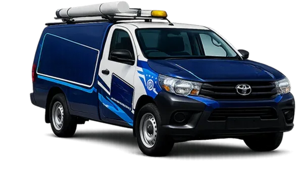 Licensed plumber van servicing the Sydney CBD